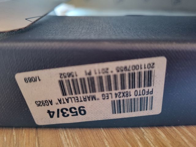 Set di due cornici portafoto in argento