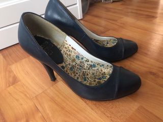 Zapatos azul petroleo