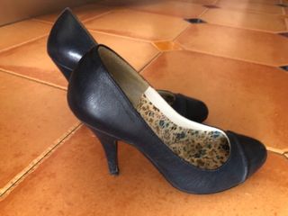 Zapatos azul petroleo