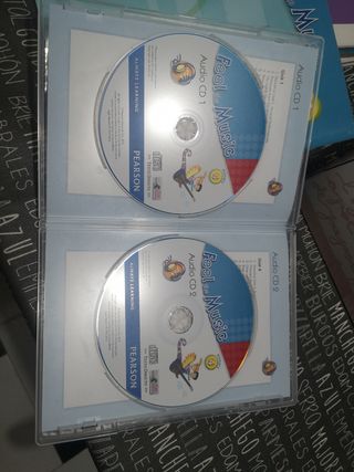 Libro y cd musica cuarto de primaria