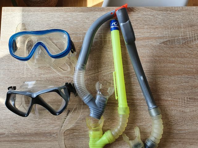 Kit de buceo, máscara+tubos