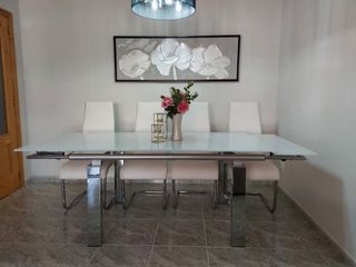 Mesa comedor cristal