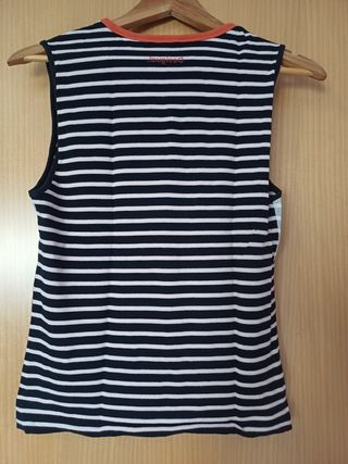 Camiseta desigual tirantes nueva talla 38