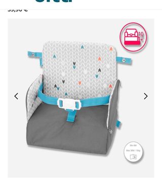 Silla elevadora/ trona portatil de bebe/niño