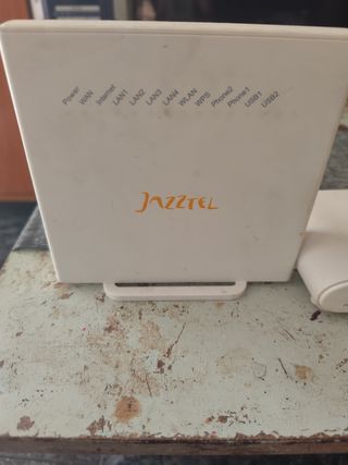 Router jazztel fibra 