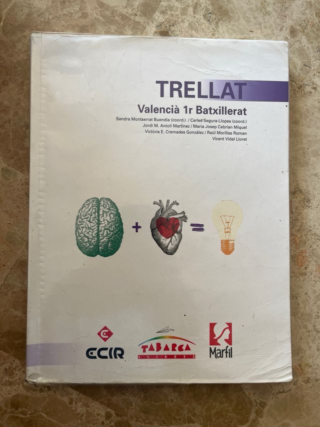 LIBRO TRELLAT VALENCIA 1 BACH