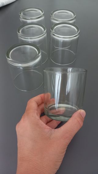 Bicchieri in vetro