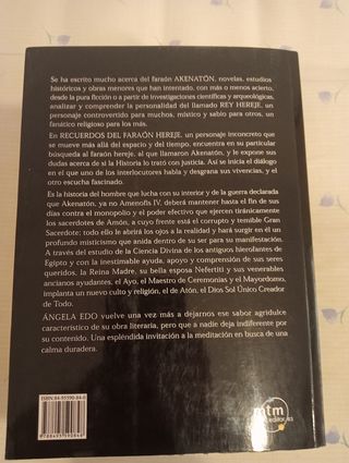 Recuerdos del faraón hereje. PRIMERA EDICIÓN