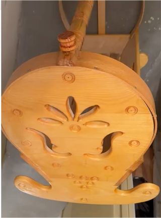 Cuna de madera para niño