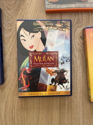 19 pelis de DVD para niños( cada DVD 3,50€)