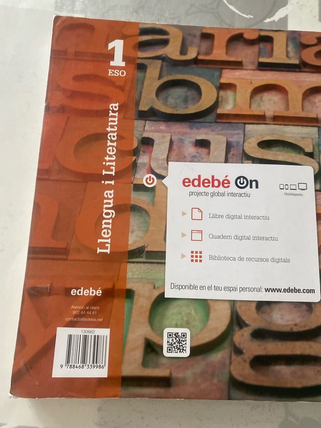 llengua i literatura 1 eso edebe