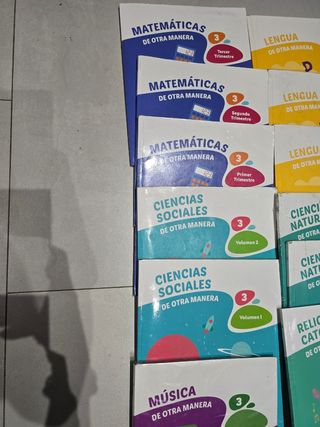 Libros Edebe curso tercero y cuarto