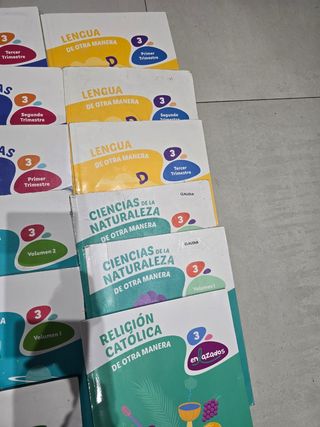Libros Edebe curso tercero y cuarto