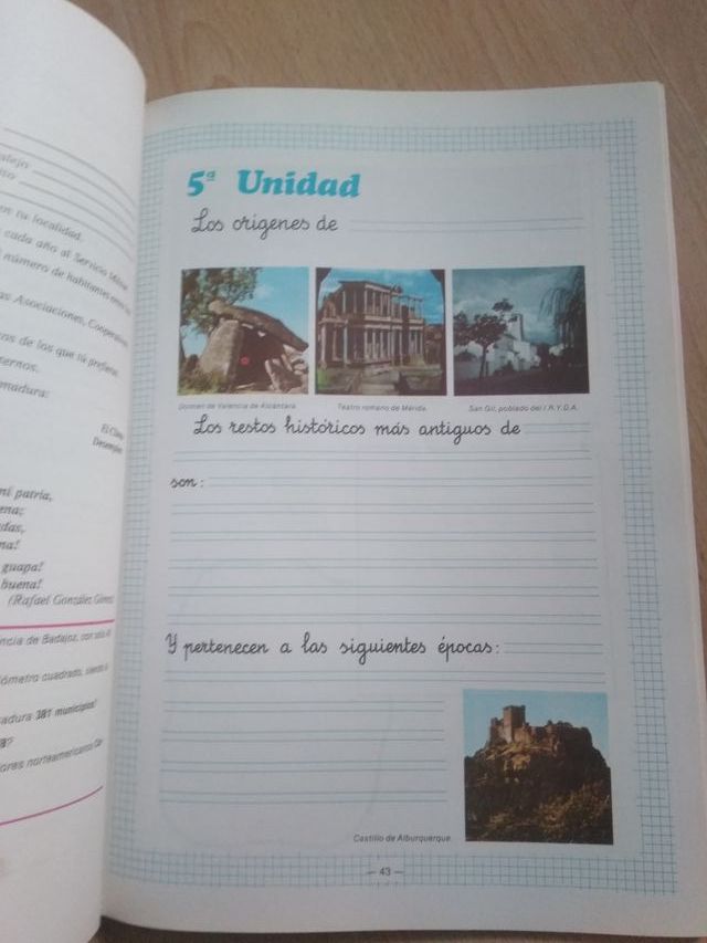 Libro Extremadura en la escuela