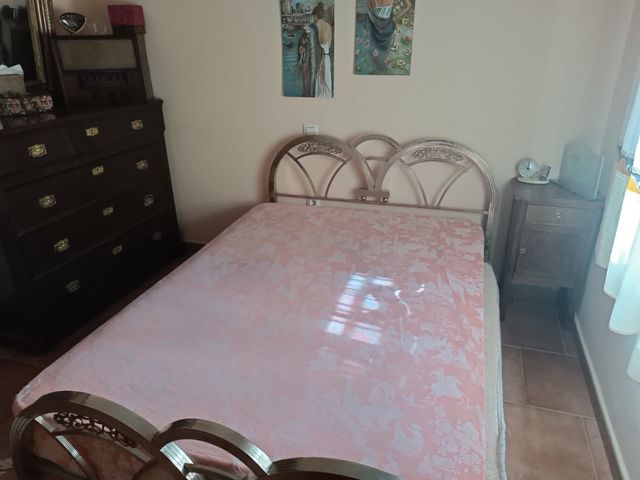 Cama antigua niquelada