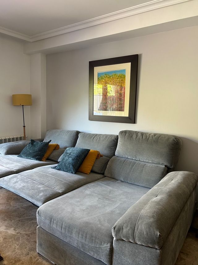 Divano seminuovo della collezione Brasil di The Sofa Company in tessuto aqua clean