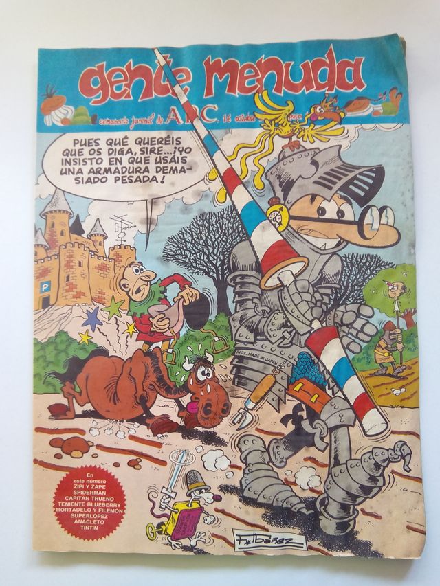 COMIC PERIODICOS:ABC-EL MUNDO-EL PERIODICO