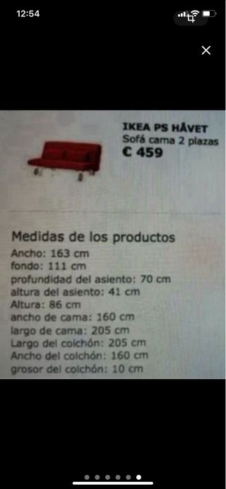 Sofa cama ikea