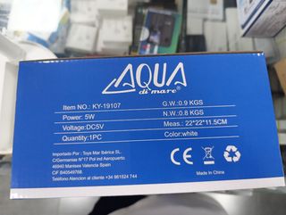 Ventilador portátil 8" calidad Aqua en Oferta!
