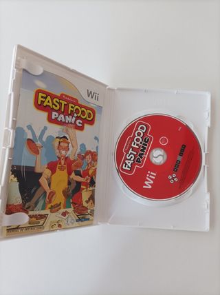 Videojuego cocina Fast food panic