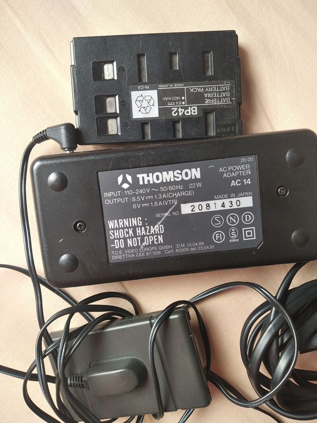 Batería para cámara Thomson