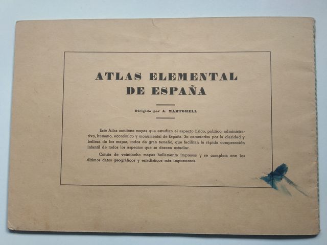 2 ATLAS ESCOLARES AÑOS 60