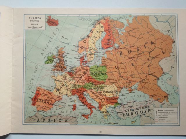 2 ATLAS ESCOLARES AÑOS 60