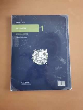 Filosofía 1Bachillerato Oxford Educación