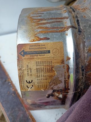 Gomito a doppia parete in acciaio inossidabile