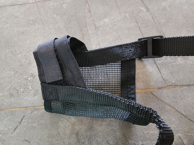 Museruola per cane regolabile in nylon