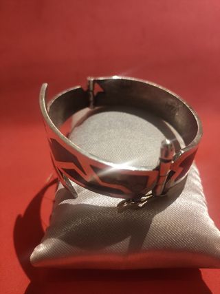 Pulsera Mexicana plata 925 y esmaltes