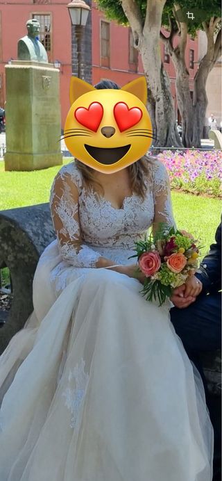 Vestido novia pronovias