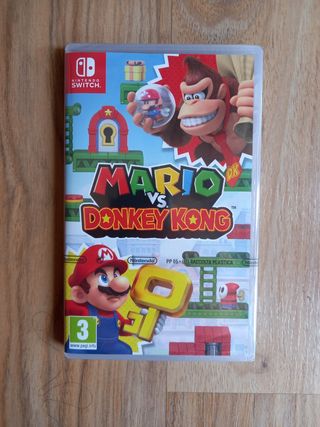 Mario VS Donkey Nintendo switch nuevo a estrenar 