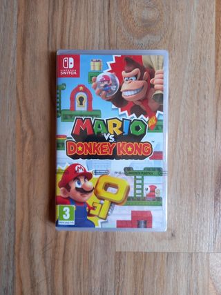 Mario VS Donkey Nintendo switch nuevo a estrenar 