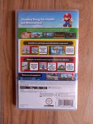 Mario VS Donkey Nintendo switch nuevo a estrenar 