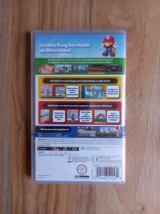 Mario VS Donkey Nintendo switch nuevo a estrenar 