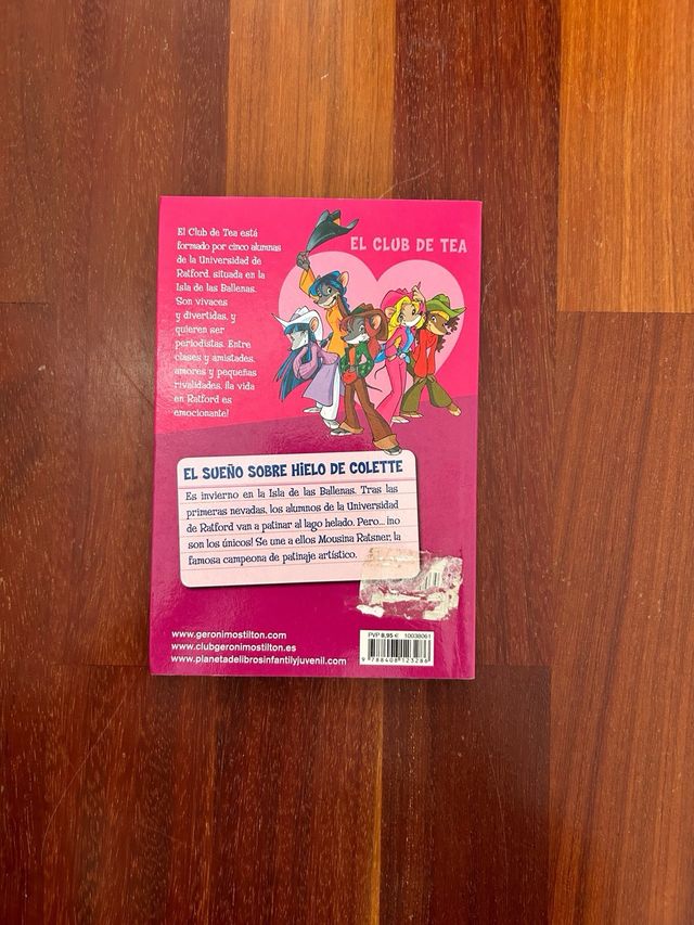 Tea Stilton: El sueño sobre hielo de Colette