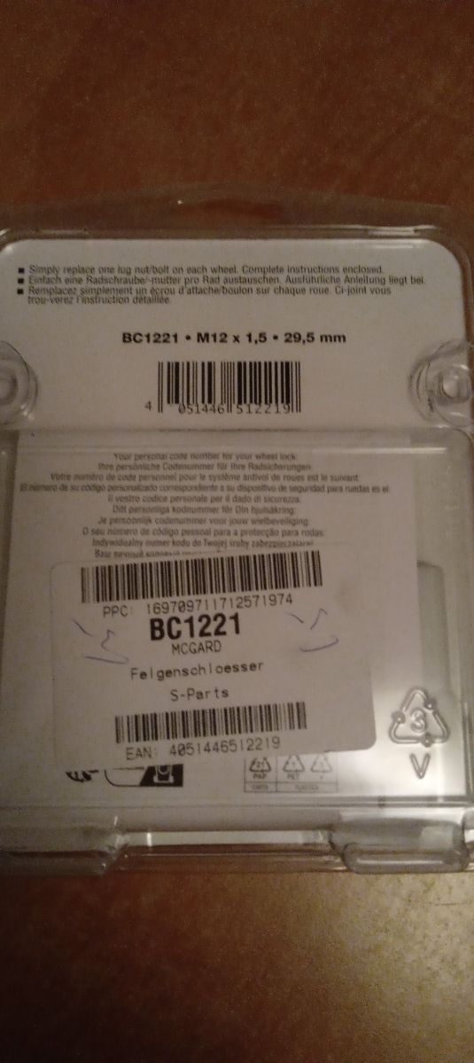 Tornillos antirrobo MCGARD