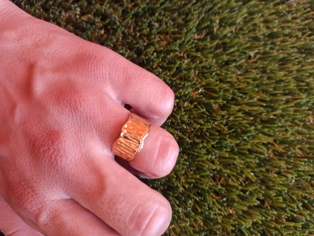 Anillo Bañado en oro