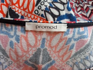 Vestido estampado multicolor Promod T.42