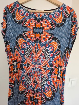 Vestido estampado multicolor Promod T.42