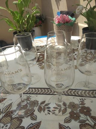 6 copos específicos vinho Porto 6 18