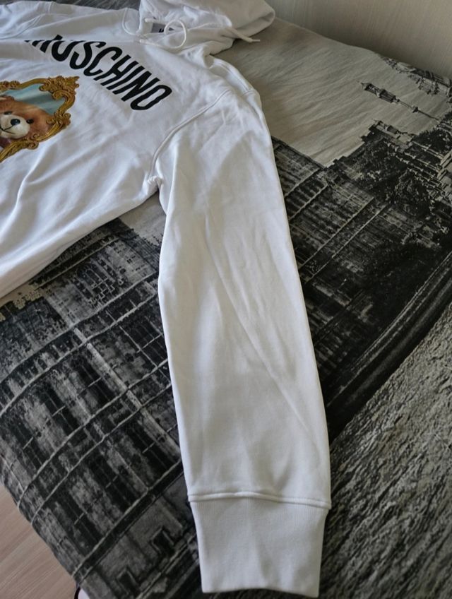 Felpa con cappuccio Moschino