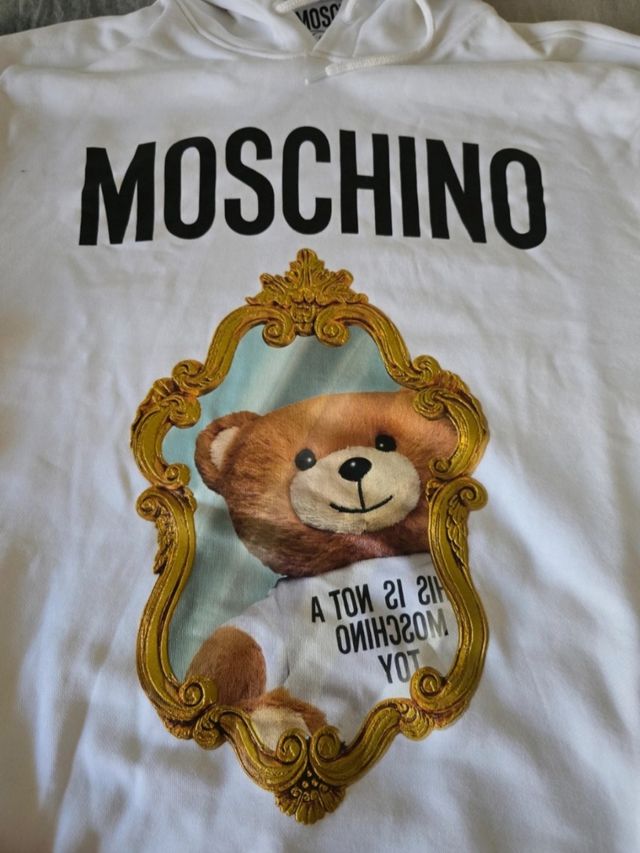 Felpa con cappuccio Moschino