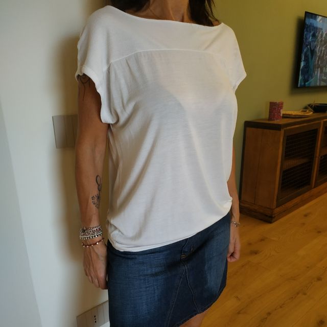 T-SHIRT BIANCA DONNA