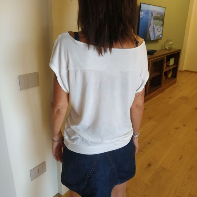 T-SHIRT BIANCA DONNA
