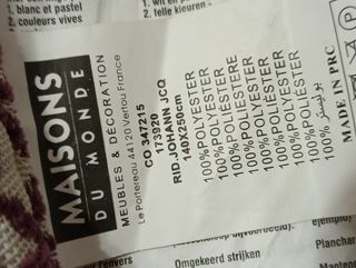 CORTINA DE MAISON DU MONDE NUEVA