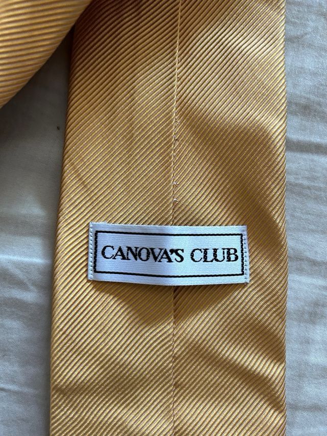 Corbata seda Canova’s Club