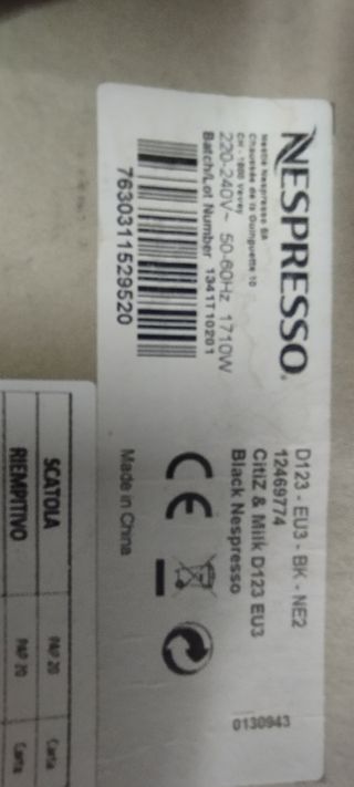 Nespresso D123