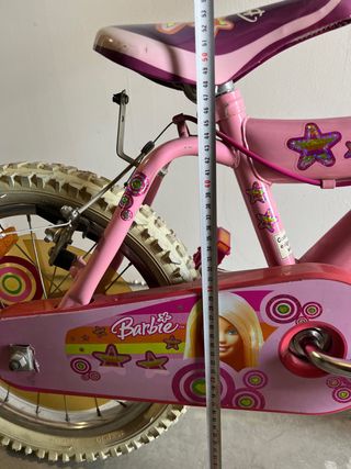 Bicicleta niña 16 pulgadas Barbie